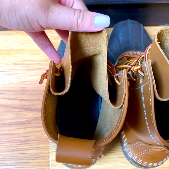 L.L. Bean 8” Brown Duck Boots - Picture 3 of 4